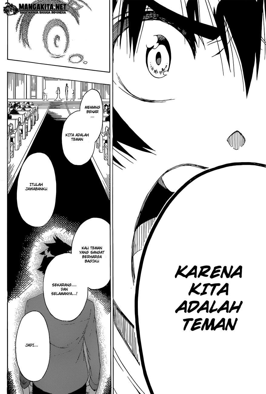 Nisekoi Chapter 190 Gambar 11