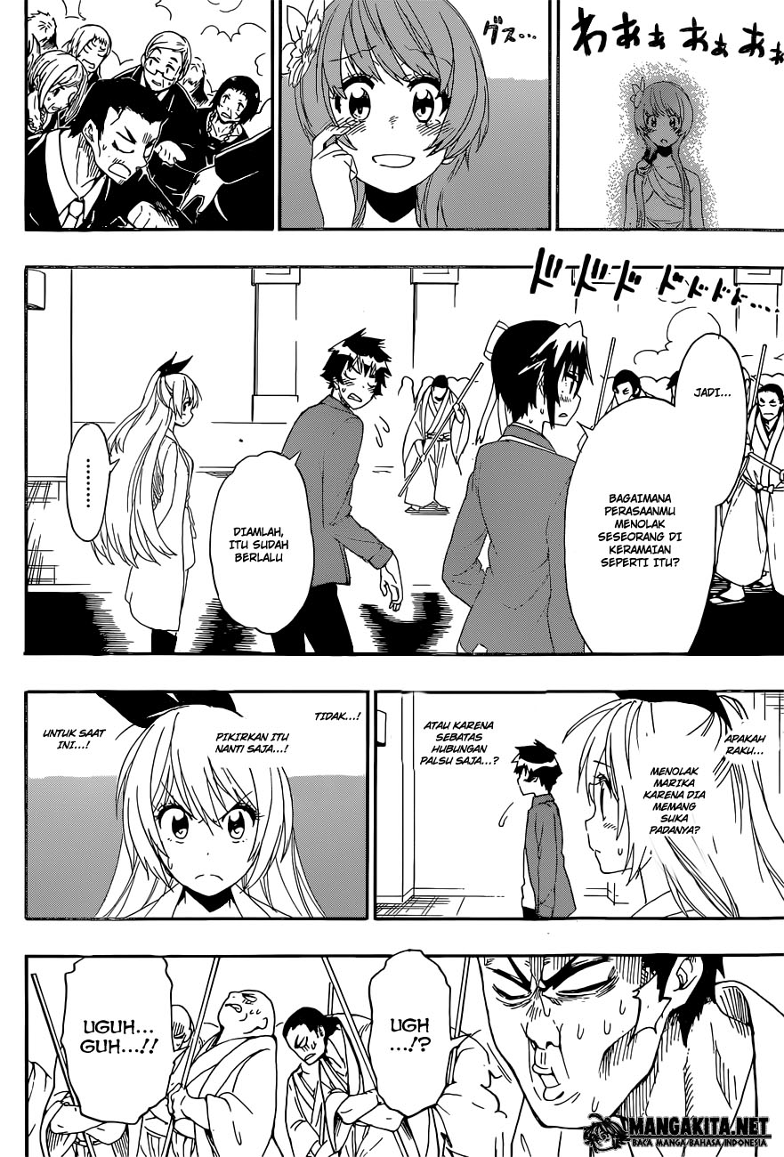 Nisekoi Chapter 190 Gambar 17