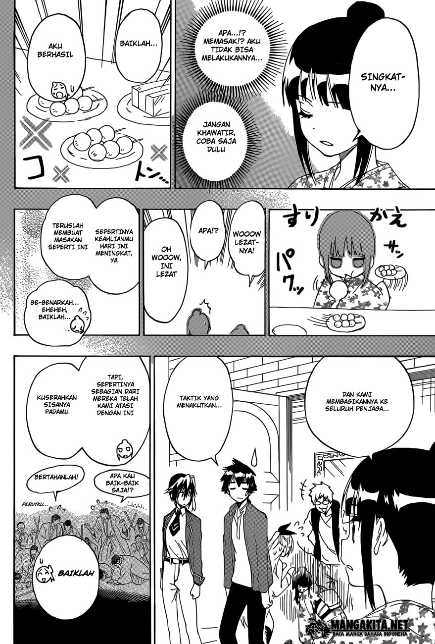 Nisekoi Chapter 190 Gambar 19