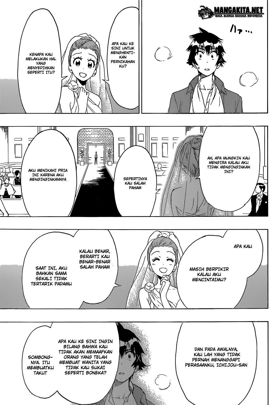 Nisekoi Chapter 190 Gambar 8