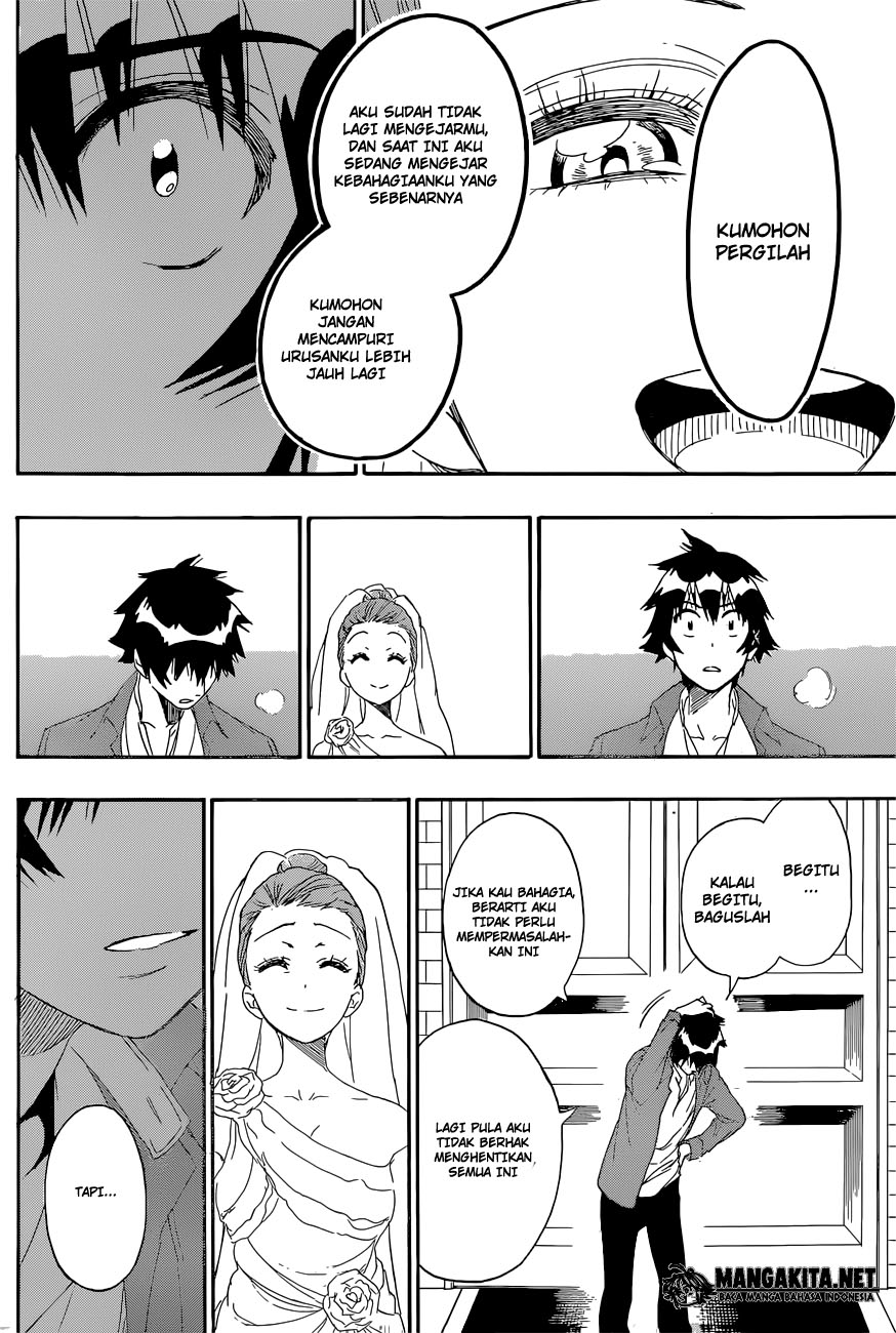 Nisekoi Chapter 190 Gambar 9