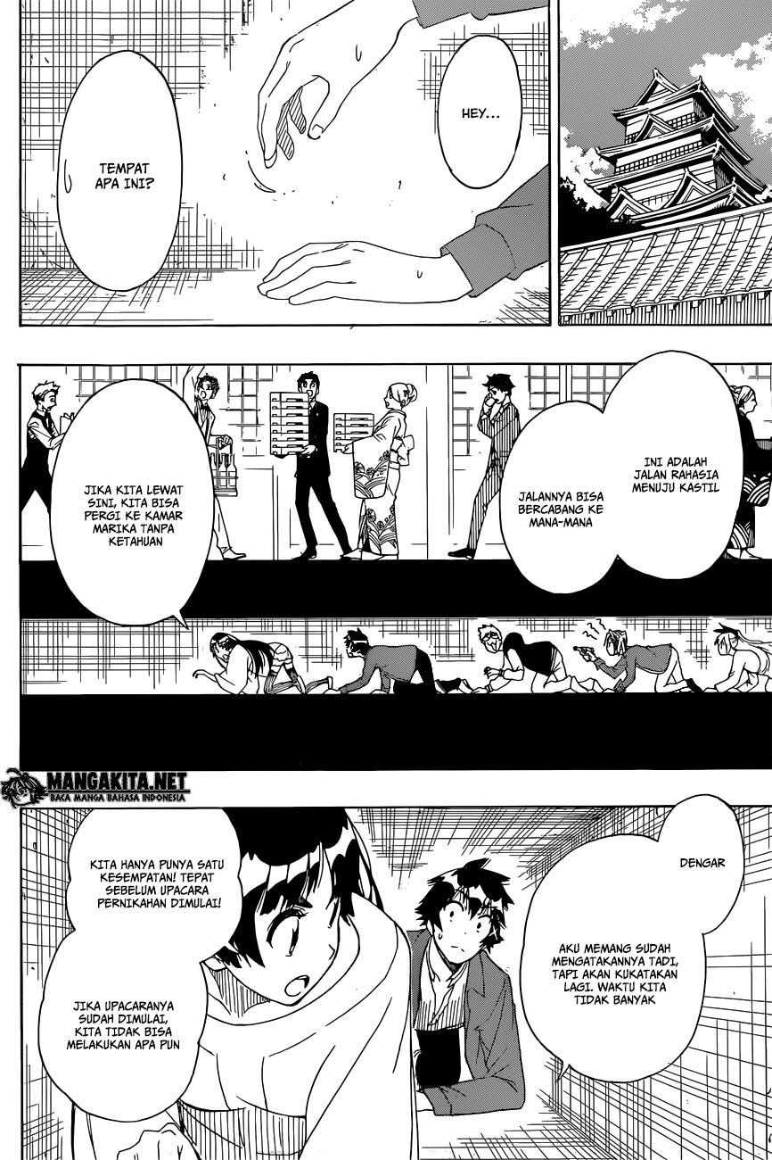 Nisekoi Chapter 189 Gambar 5