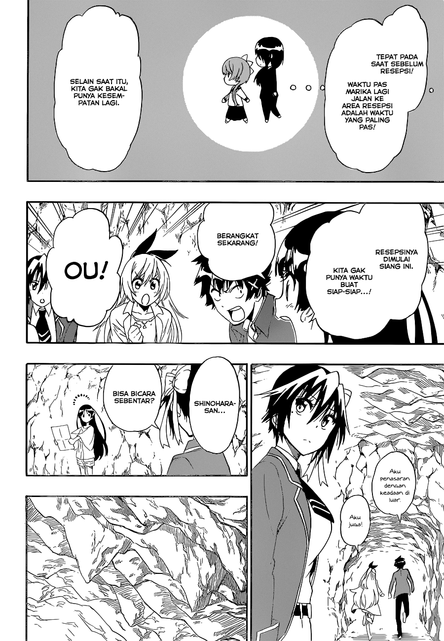 Nisekoi Chapter 188 Gambar 14
