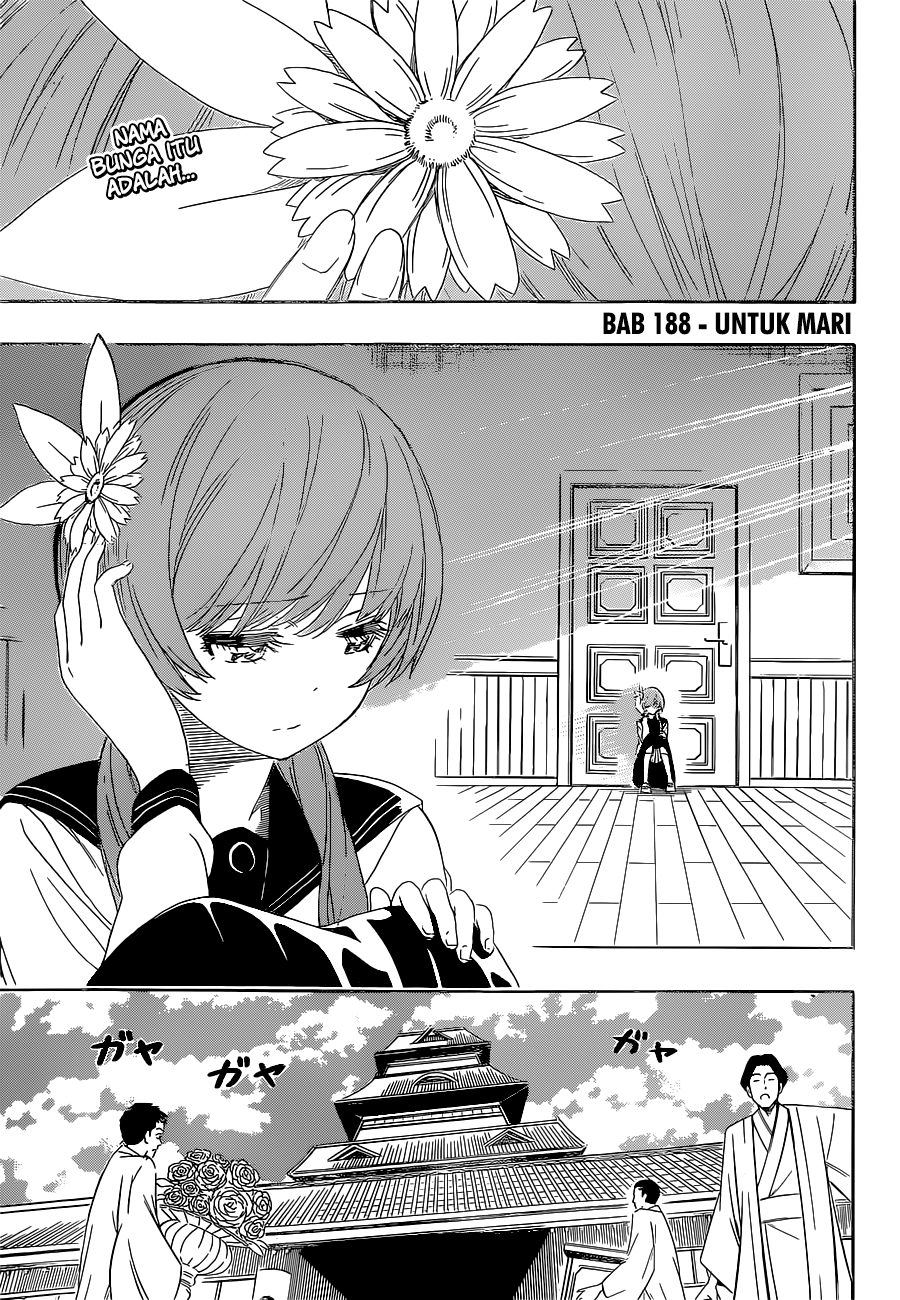 Nisekoi Chapter 188 Gambar 3