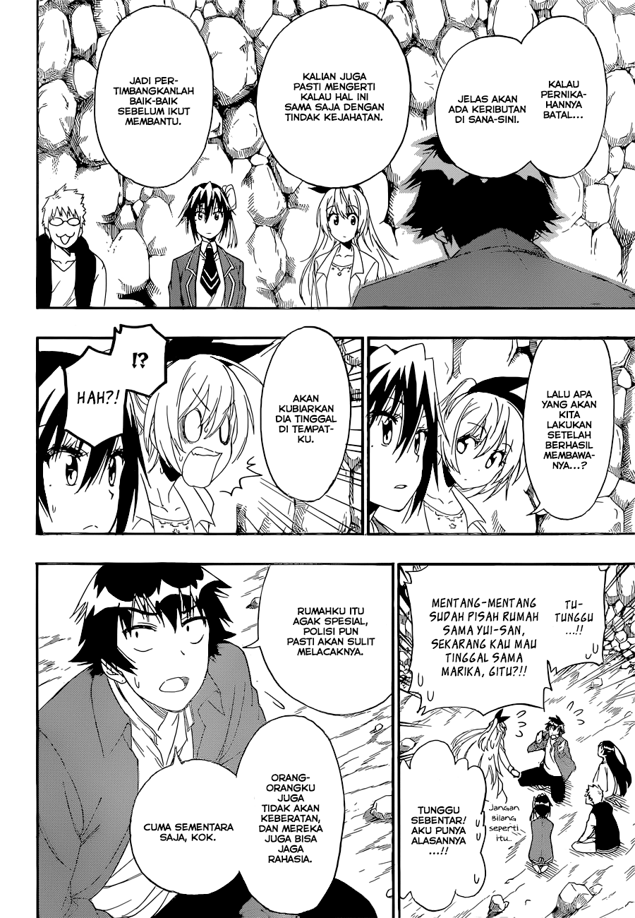 Nisekoi Chapter 188 Gambar 6
