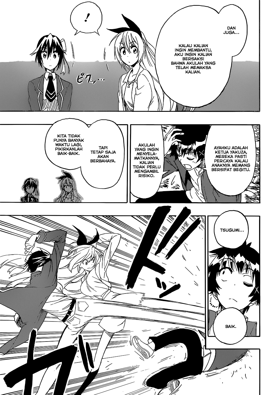 Nisekoi Chapter 188 Gambar 7