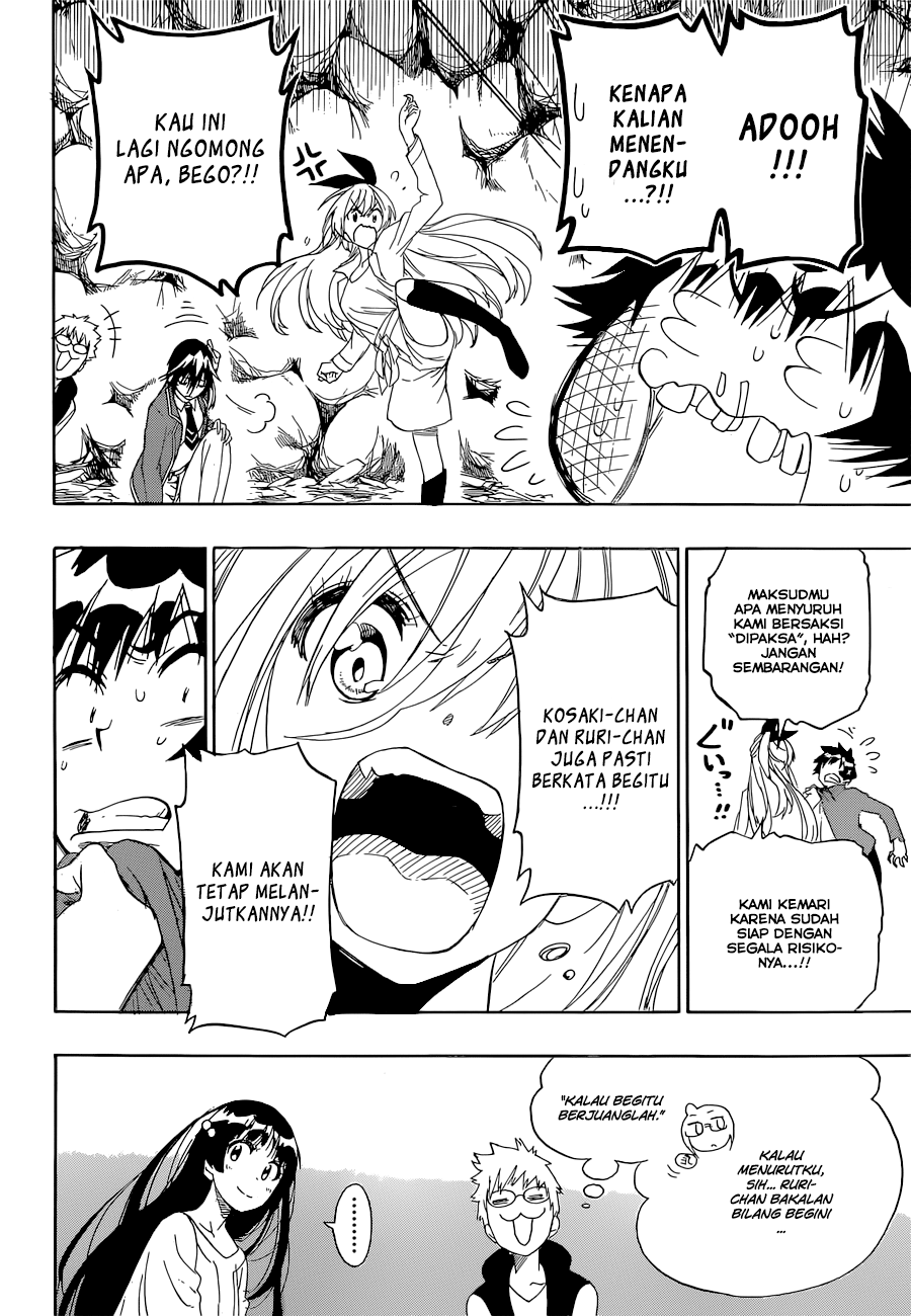 Nisekoi Chapter 188 Gambar 8