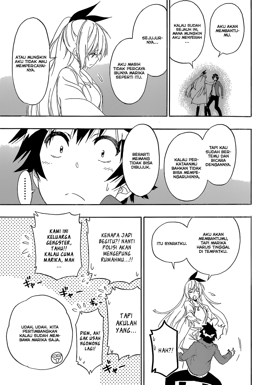 Nisekoi Chapter 188 Gambar 9