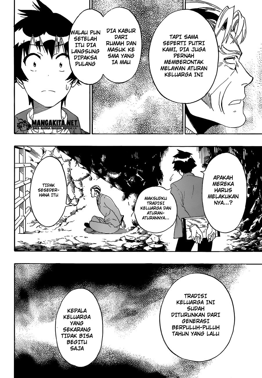 Nisekoi Chapter 187 Gambar 11
