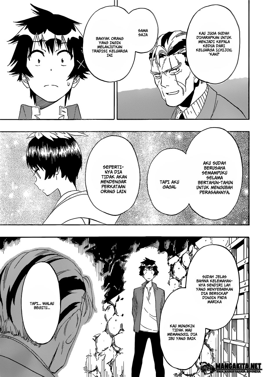 Nisekoi Chapter 187 Gambar 12
