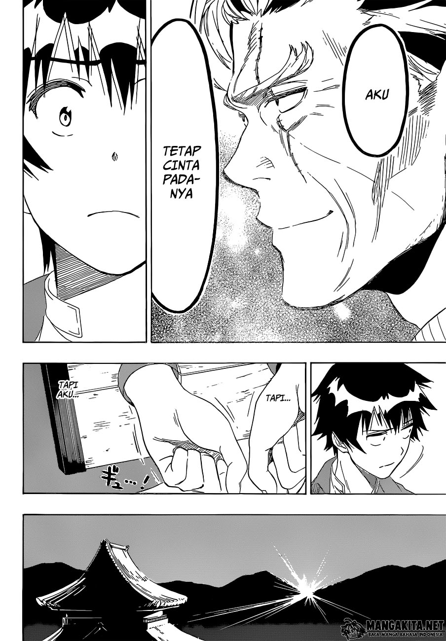 Nisekoi Chapter 187 Gambar 13