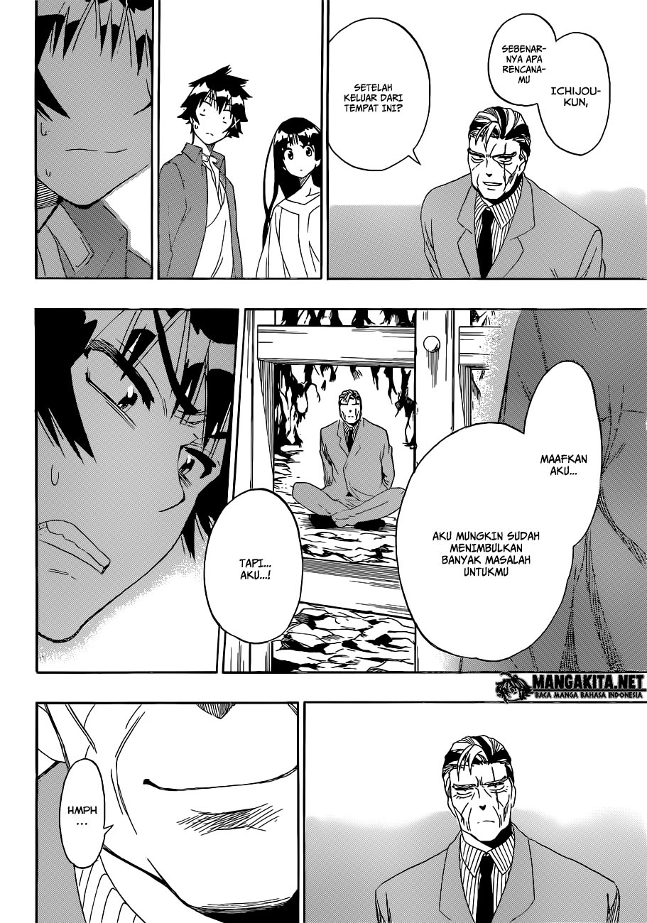 Nisekoi Chapter 187 Gambar 17