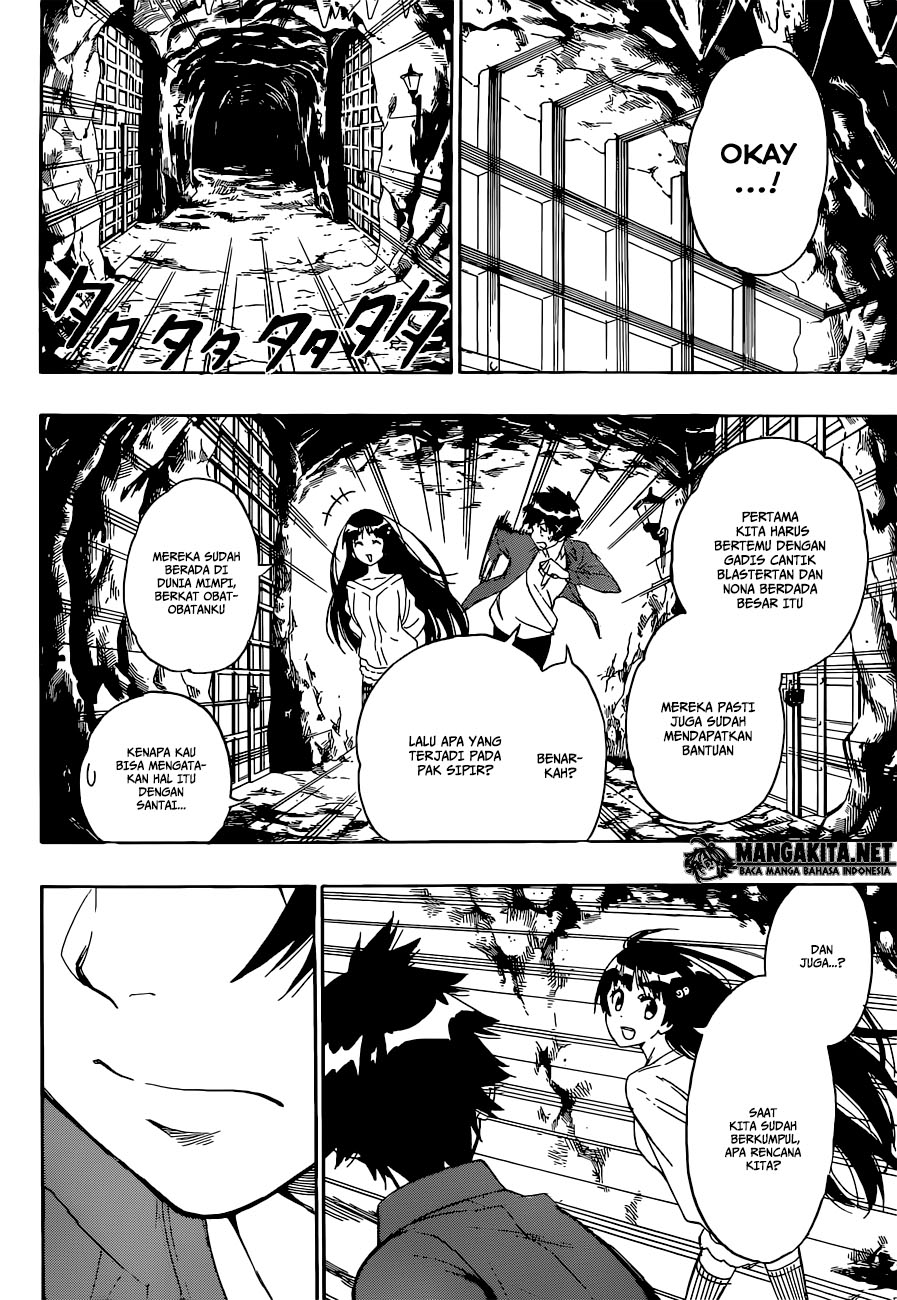 Nisekoi Chapter 187 Gambar 19