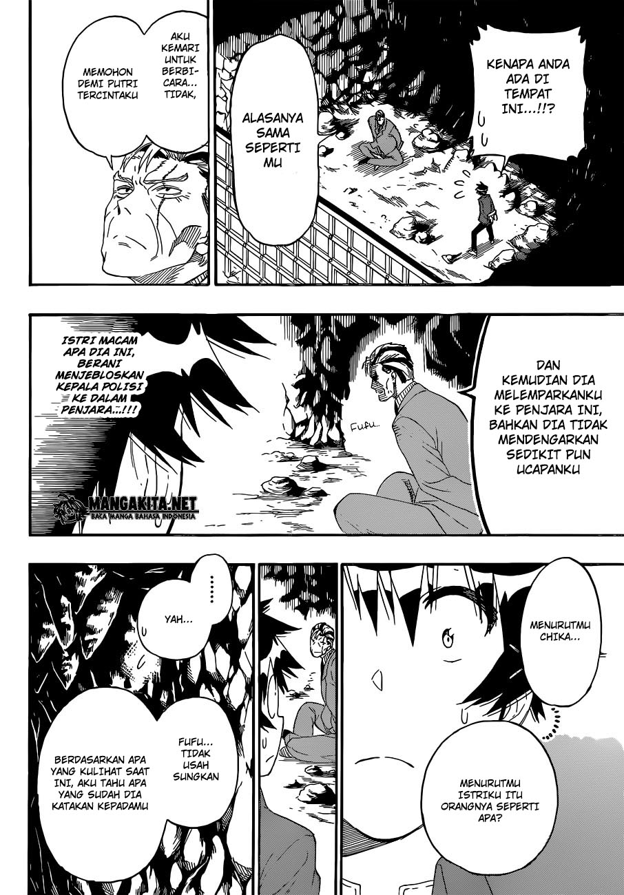 Nisekoi Chapter 187 Gambar 9