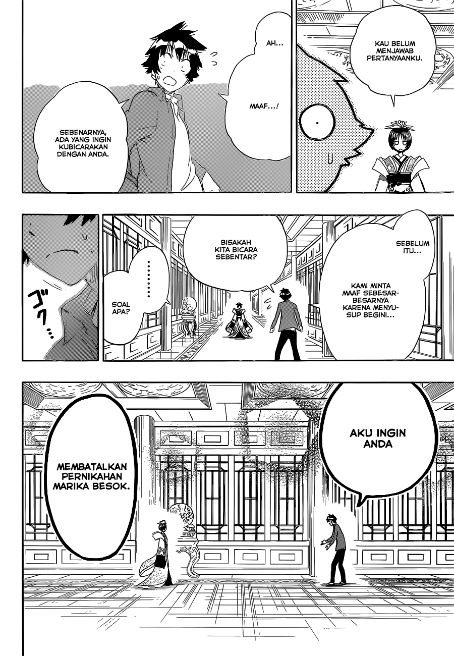 Nisekoi Chapter 186 Gambar 10