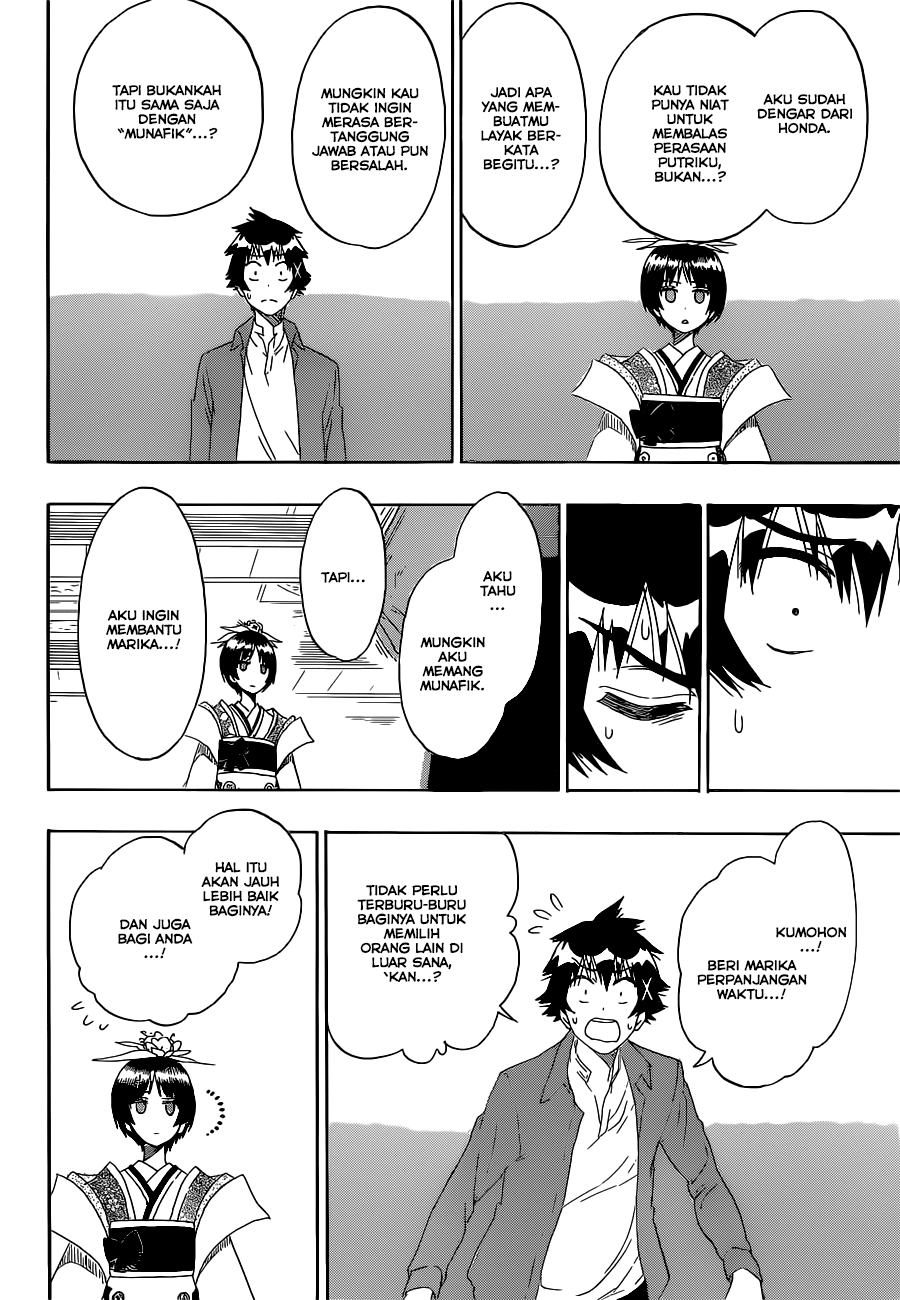 Nisekoi Chapter 186 Gambar 12