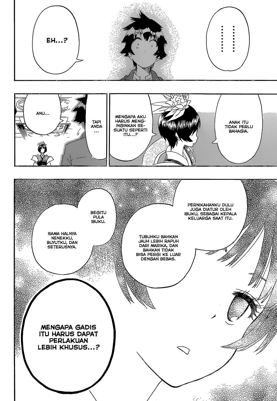 Nisekoi Chapter 186 Gambar 14