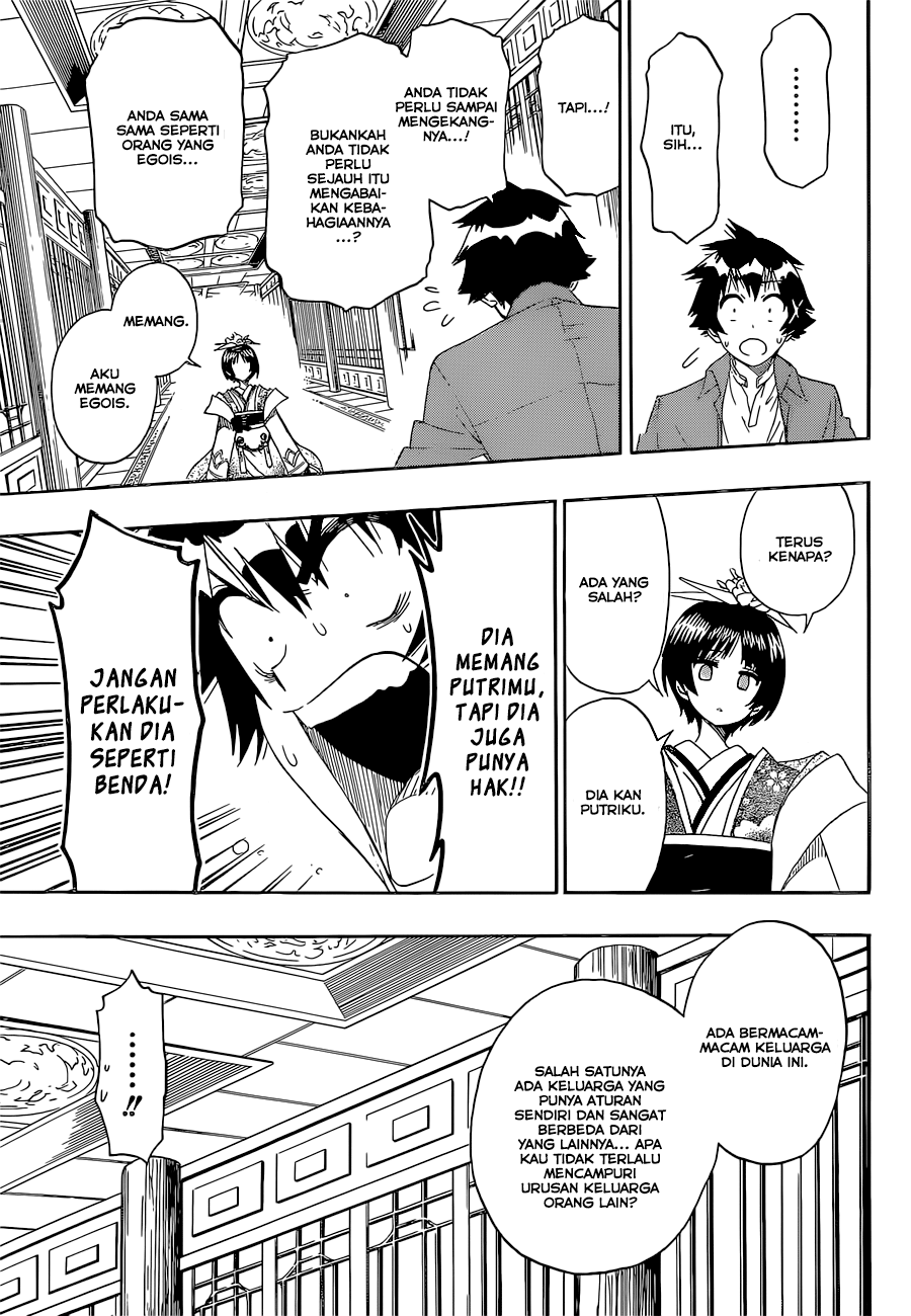 Nisekoi Chapter 186 Gambar 15