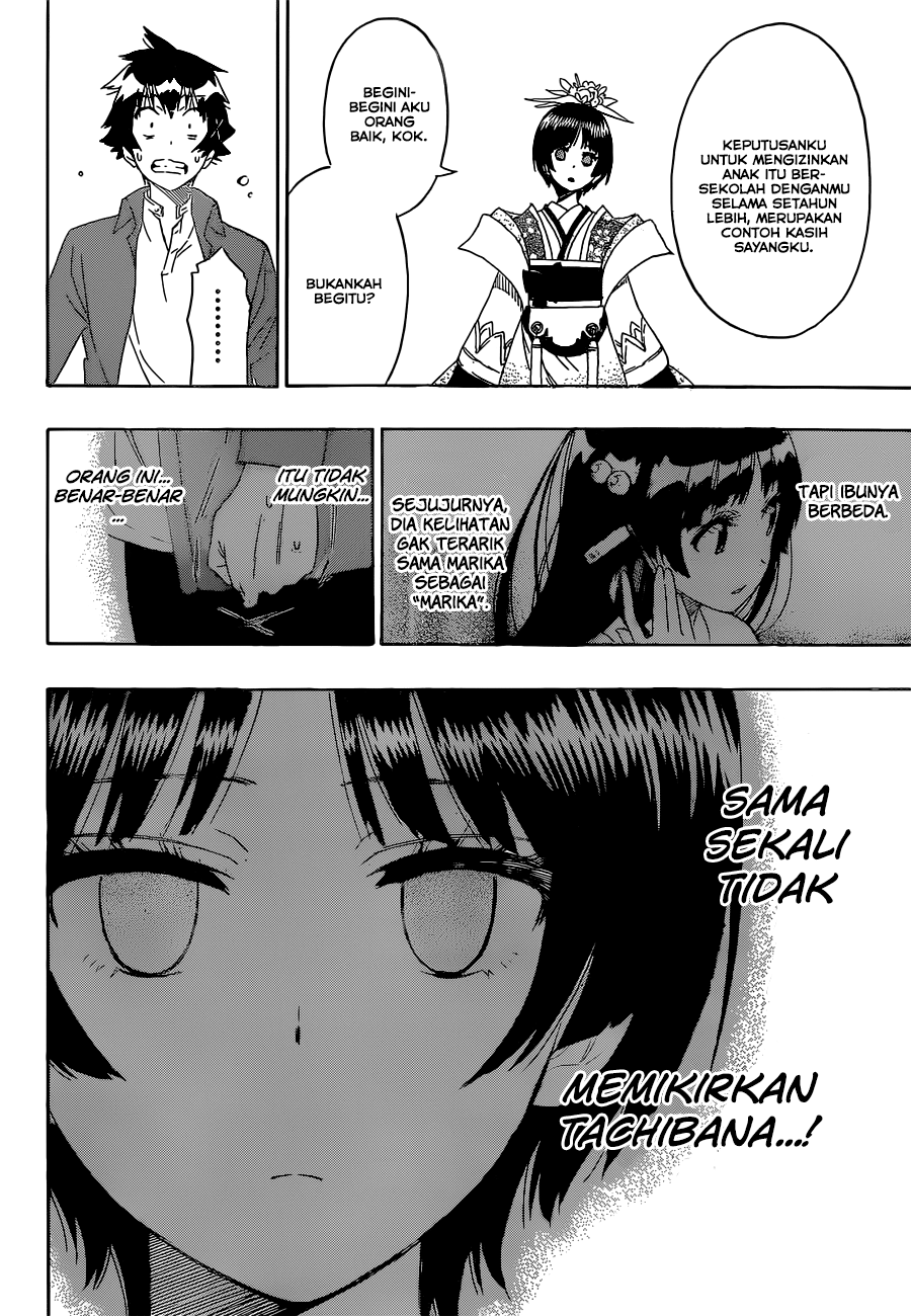 Nisekoi Chapter 186 Gambar 16
