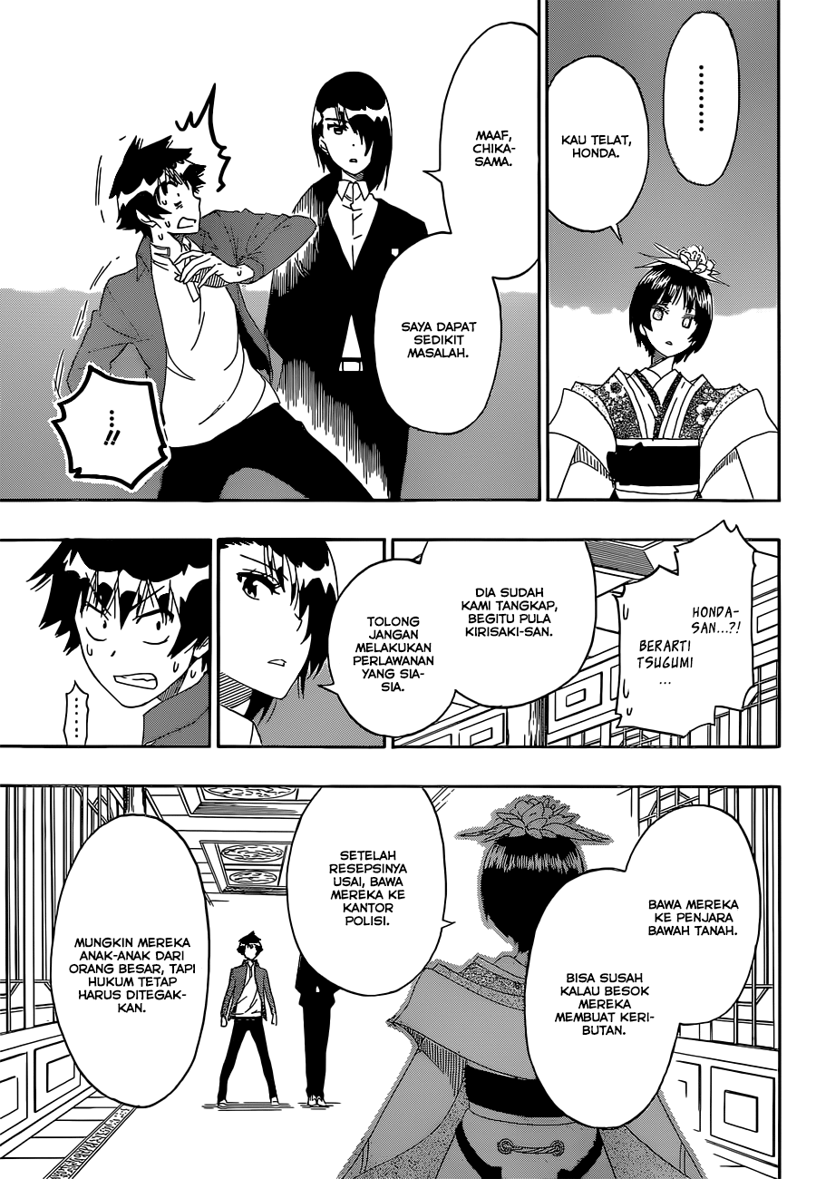 Nisekoi Chapter 186 Gambar 17