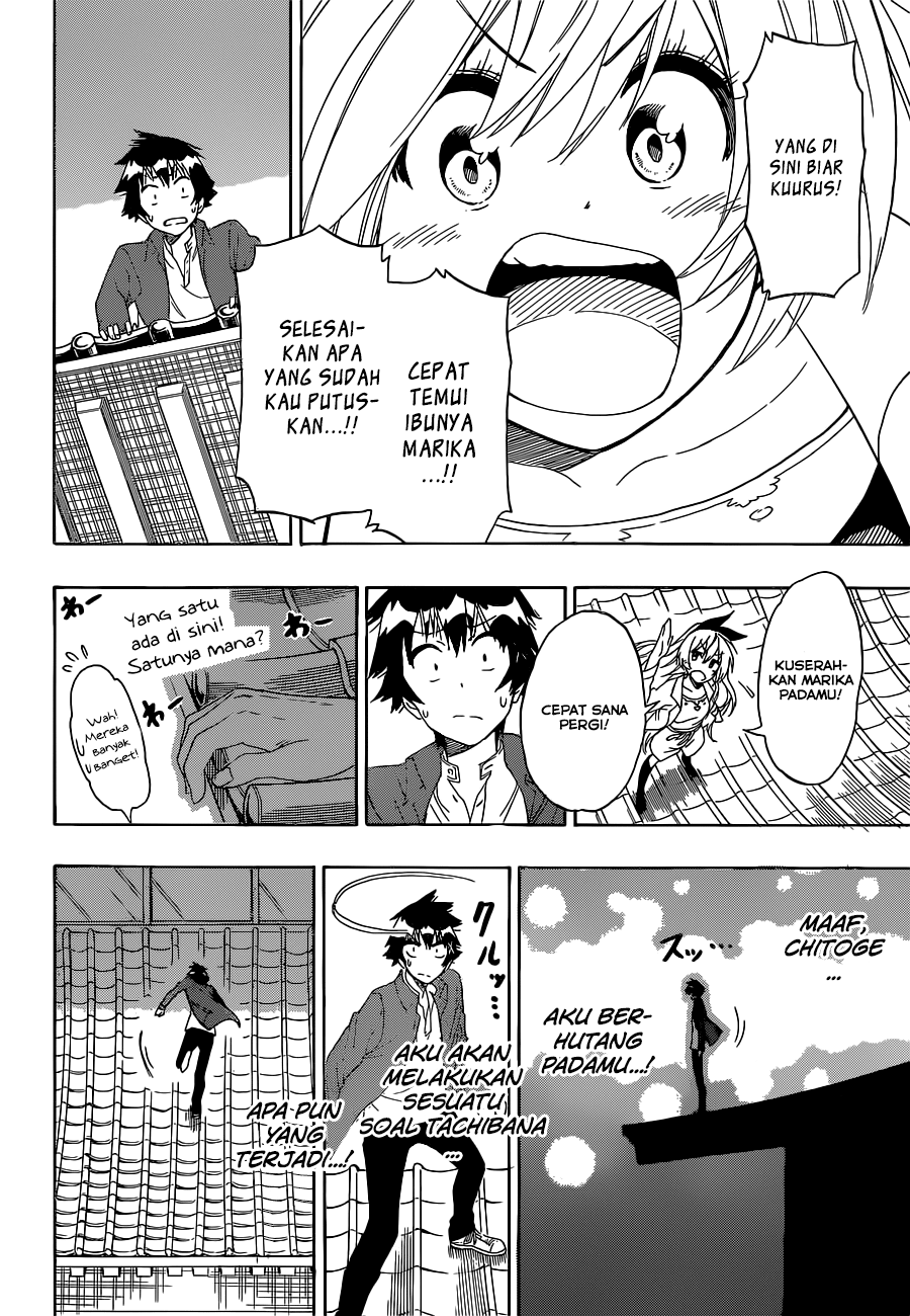 Nisekoi Chapter 186 Gambar 6