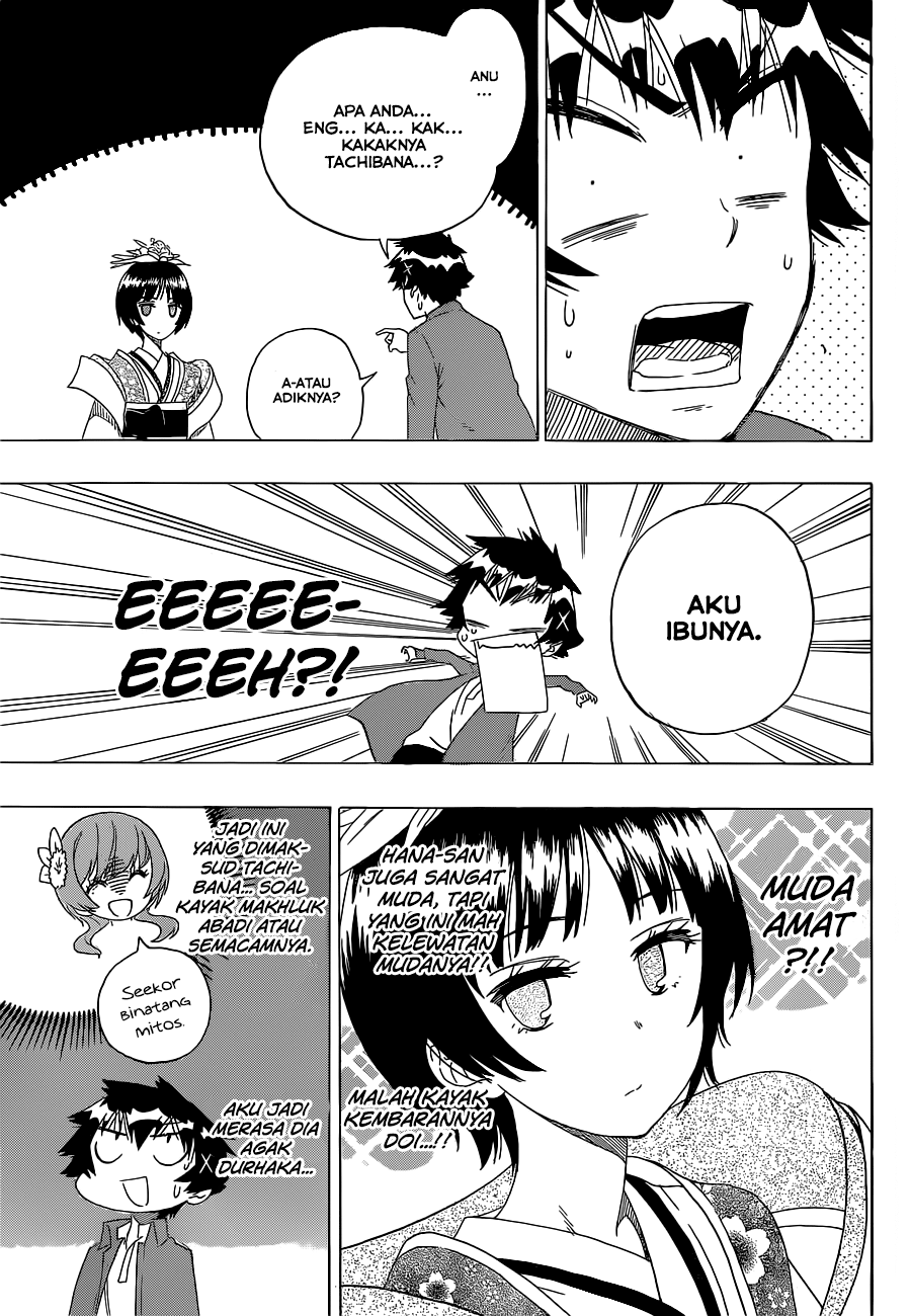 Nisekoi Chapter 186 Gambar 9