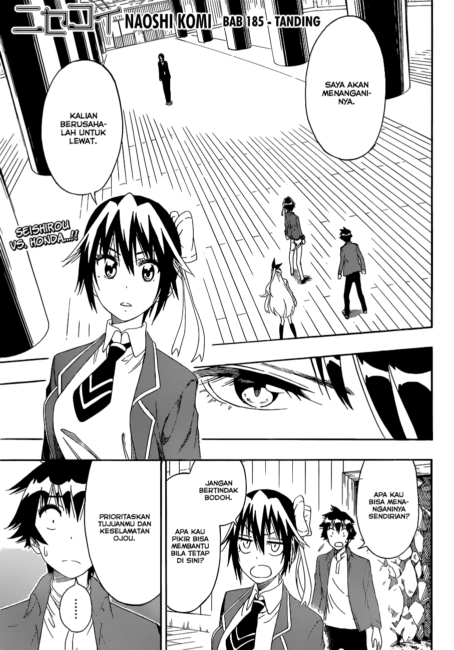 Baca Komik Nisekoi Chapter 185 Gambar 1
