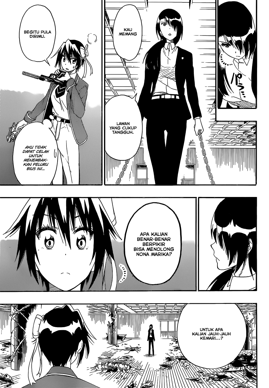 Nisekoi Chapter 185 Gambar 13