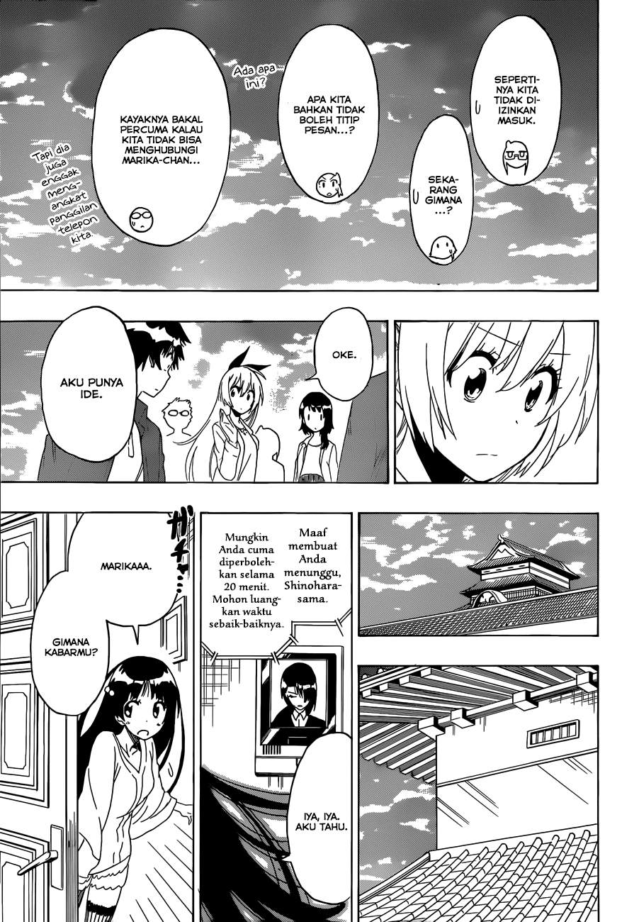 Nisekoi Chapter 183 Gambar 13
