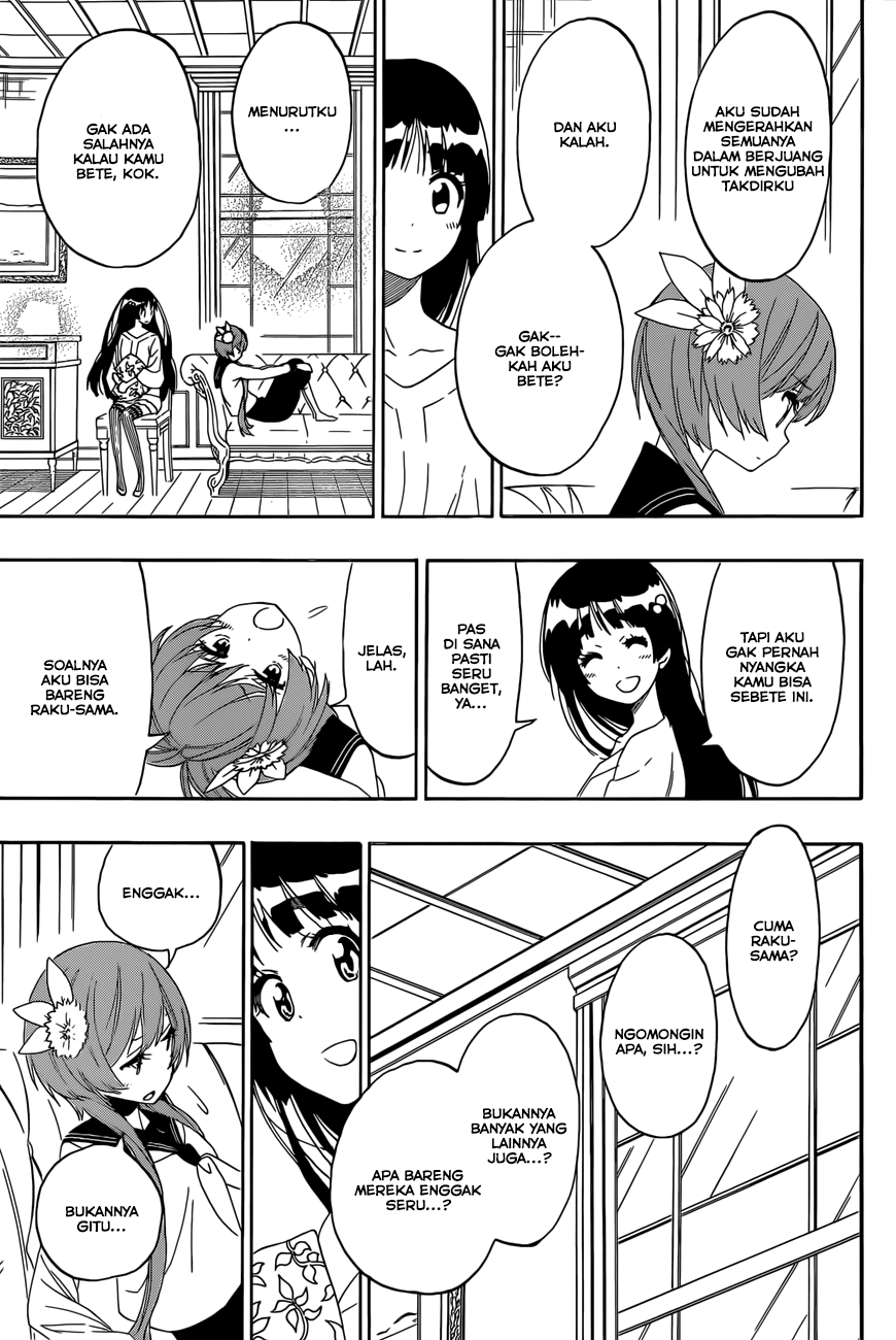 Nisekoi Chapter 183 Gambar 15