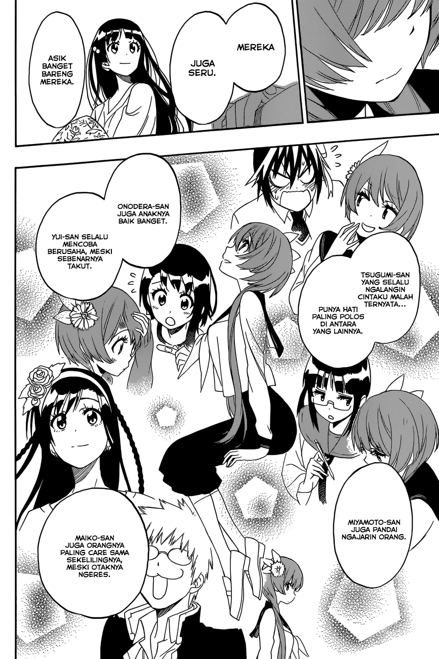 Nisekoi Chapter 183 Gambar 16
