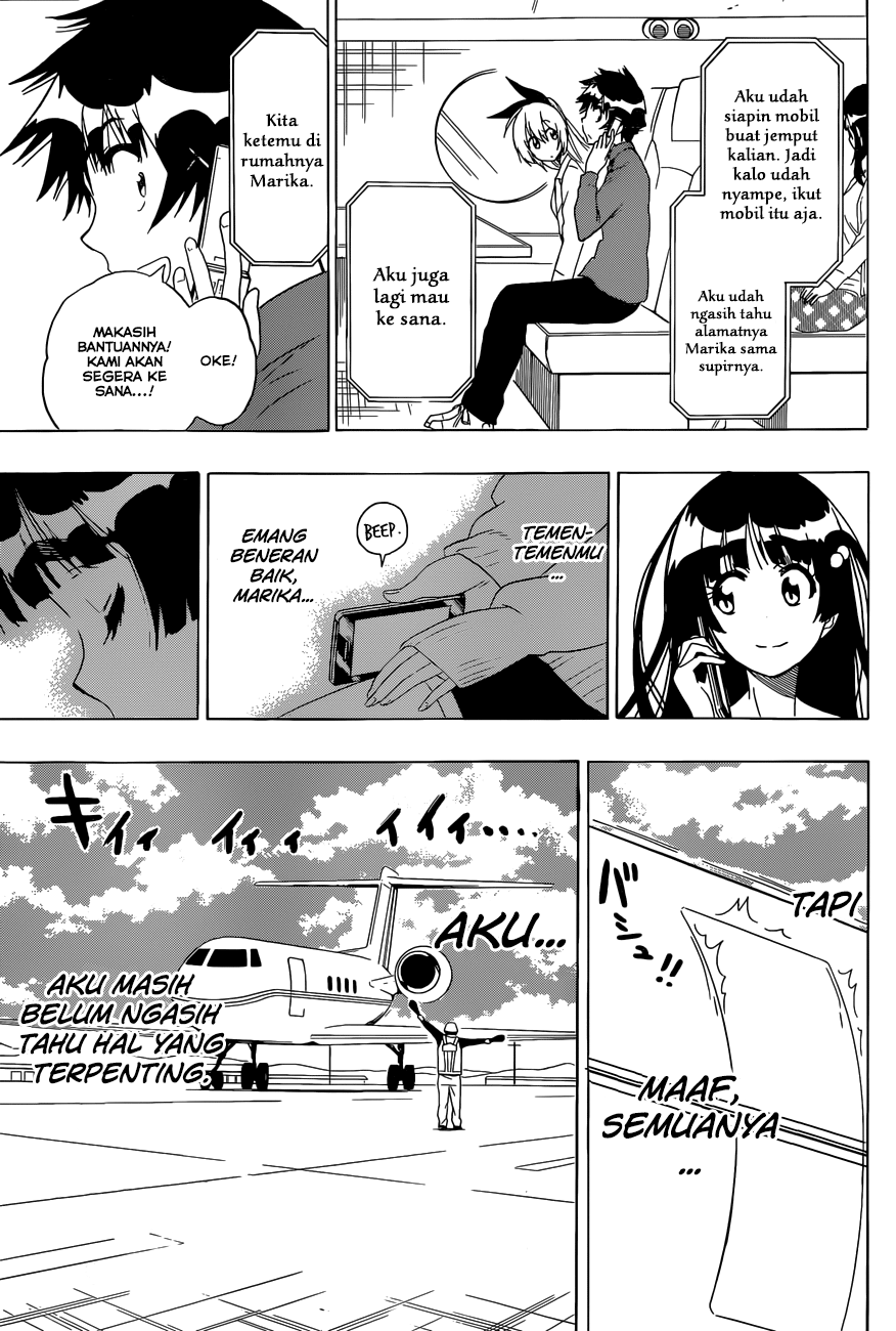Nisekoi Chapter 183 Gambar 3