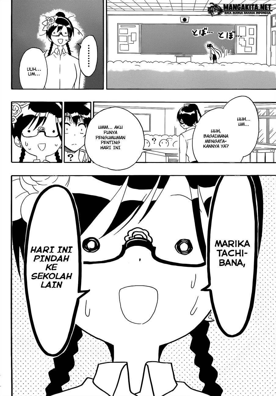 Nisekoi Chapter 181 Gambar 12
