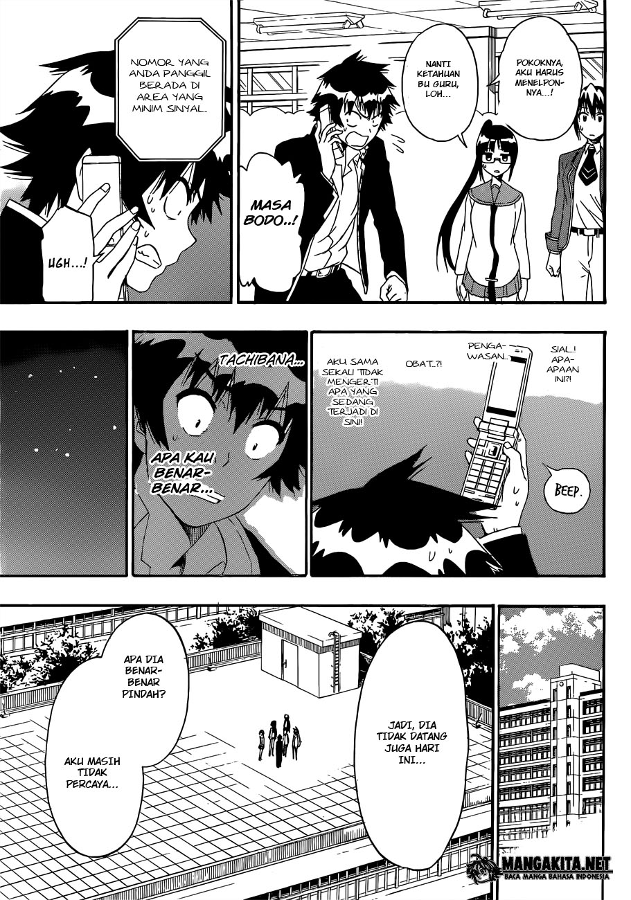 Nisekoi Chapter 181 Gambar 15
