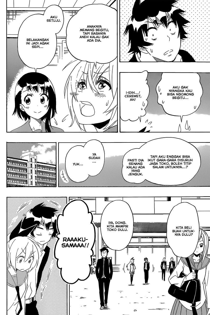 Nisekoi Chapter 180 Gambar 10