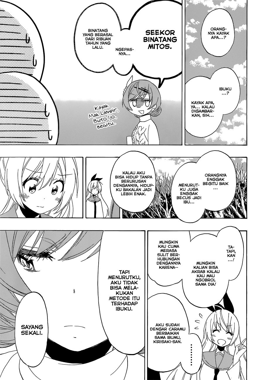 Nisekoi Chapter 180 Gambar 15