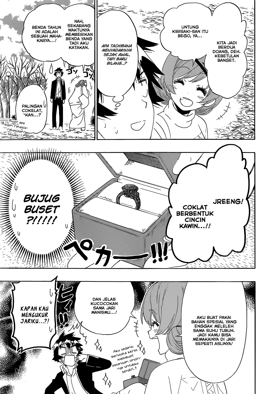Nisekoi Chapter 180 Gambar 17