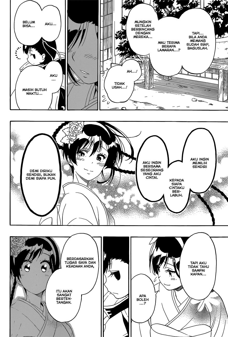 Nisekoi Chapter 179 Gambar 18