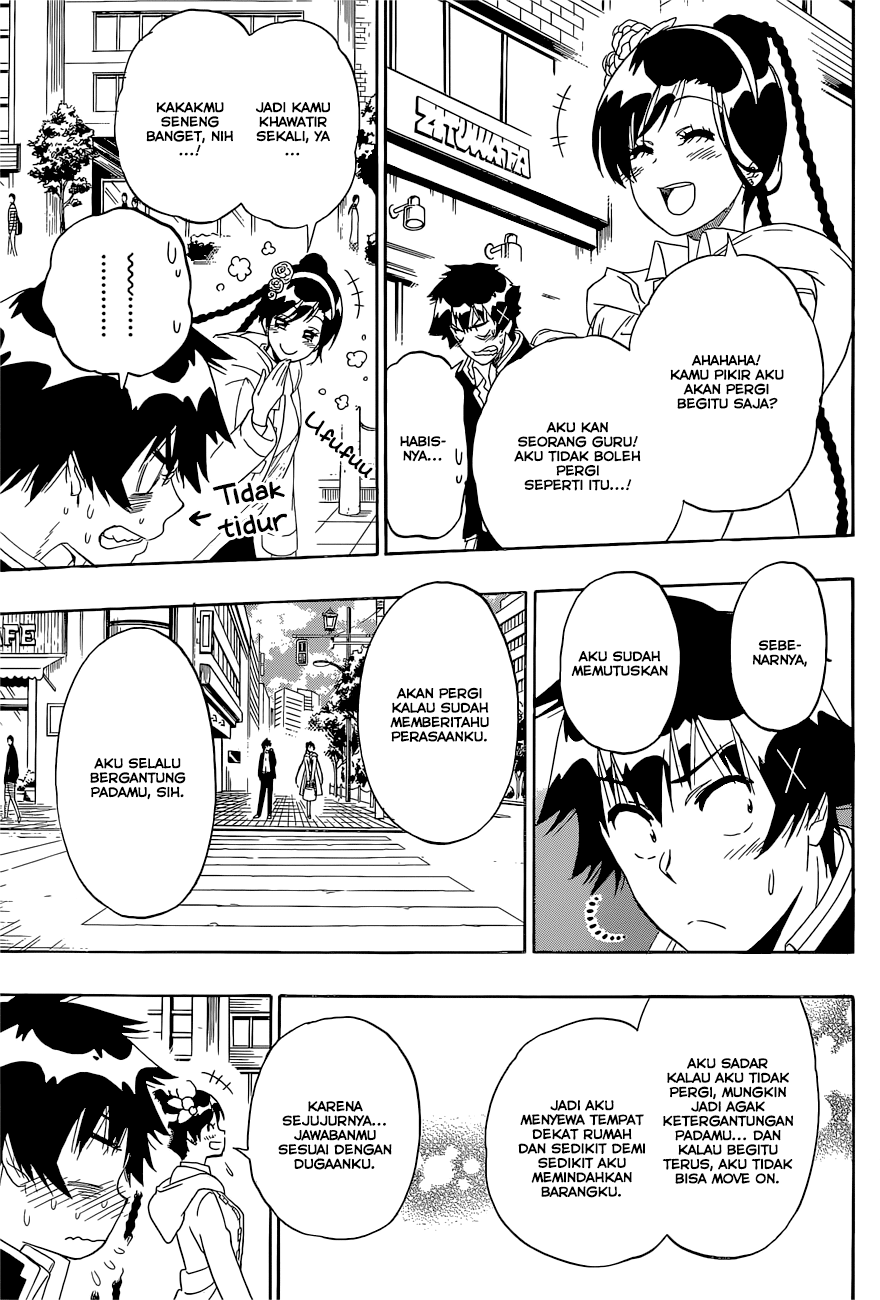 Nisekoi Chapter 179 Gambar 7