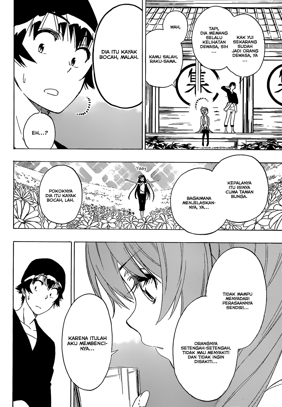 Nisekoi Chapter 176 Gambar 16