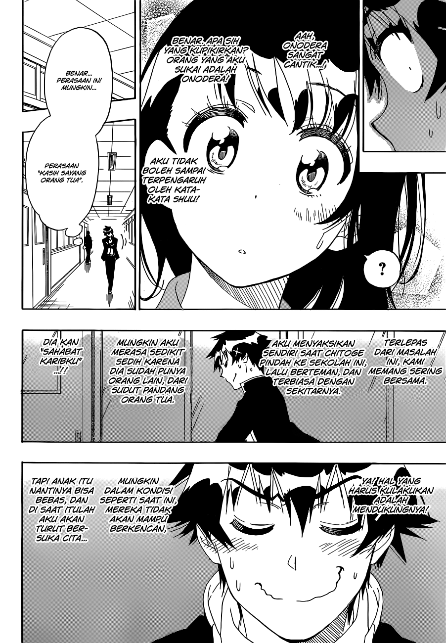 Nisekoi Chapter 175 Gambar 12