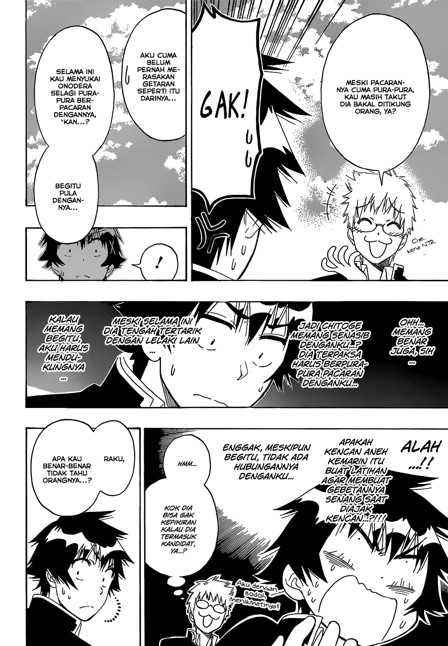 Nisekoi Chapter 175 Gambar 8