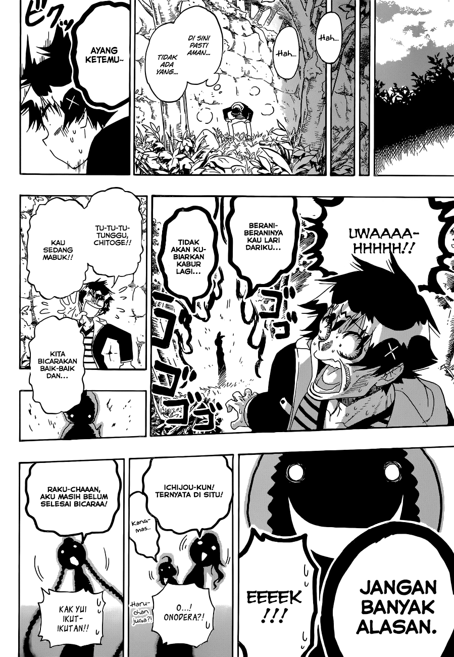 Nisekoi Chapter 173 Gambar 16