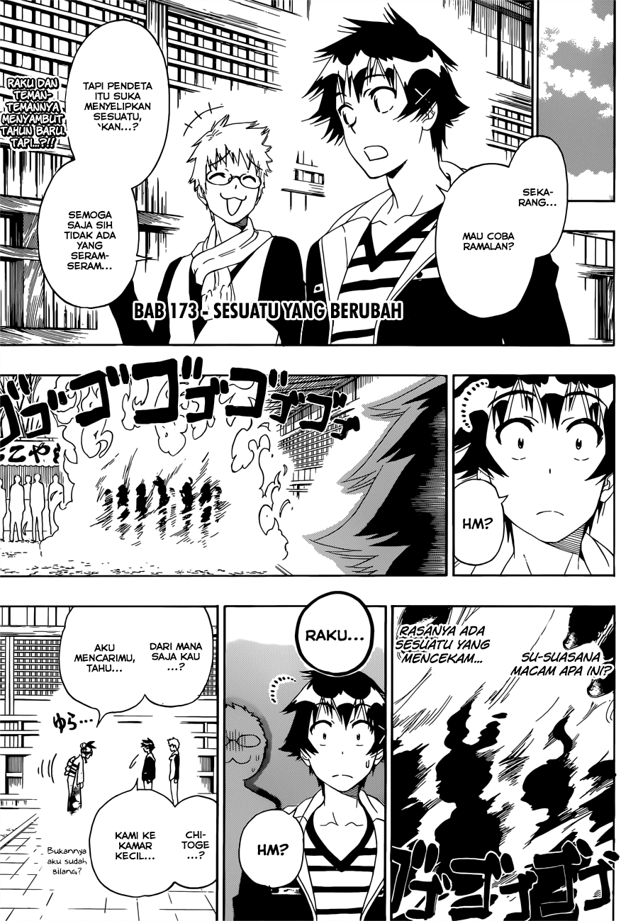 Nisekoi Chapter 173 Gambar 3
