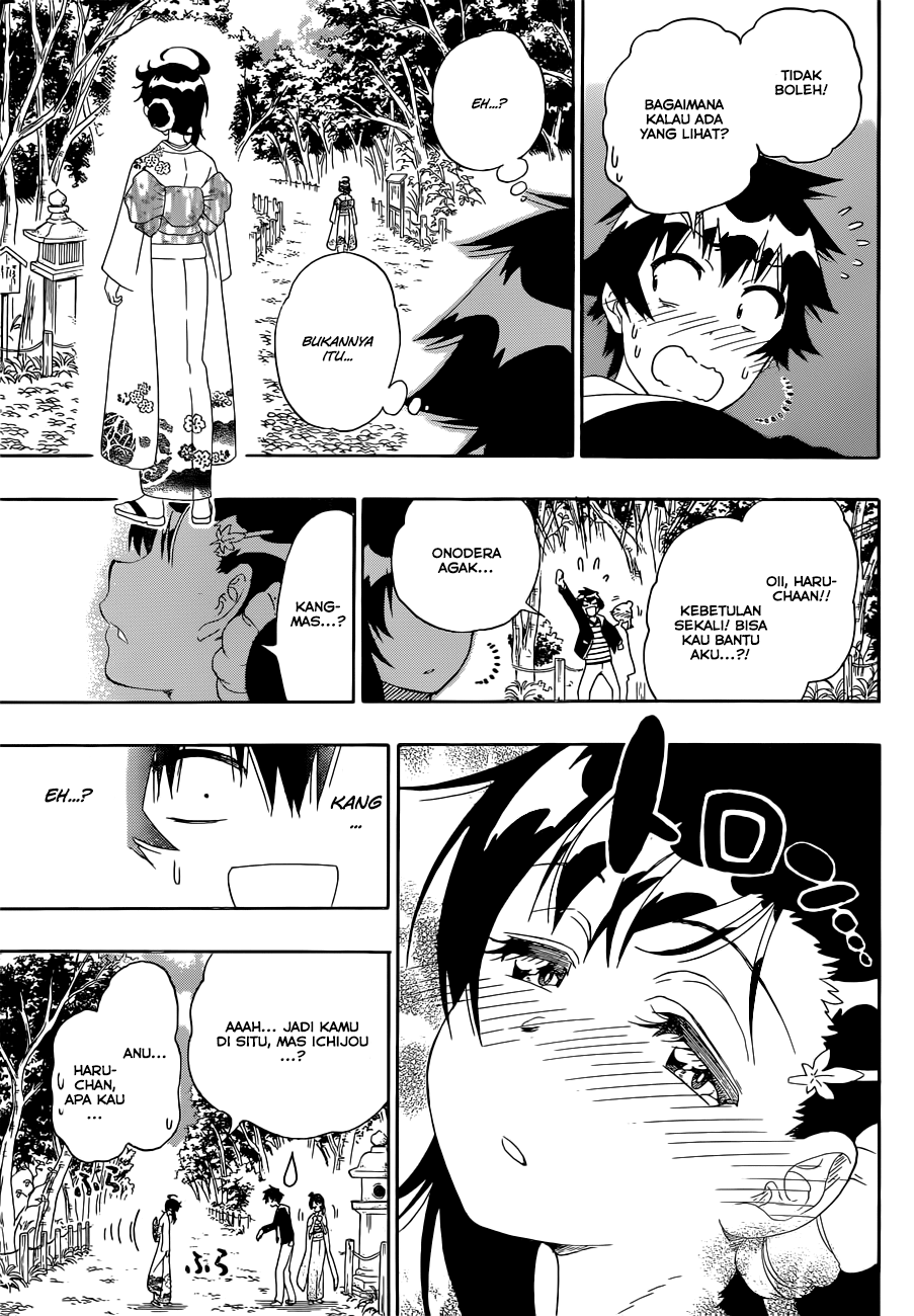 Nisekoi Chapter 173 Gambar 9