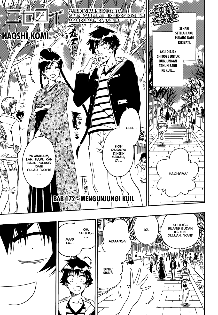 Baca Komik Nisekoi Chapter 172 Gambar 1
