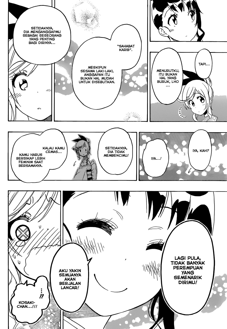 Nisekoi Chapter 172 Gambar 14