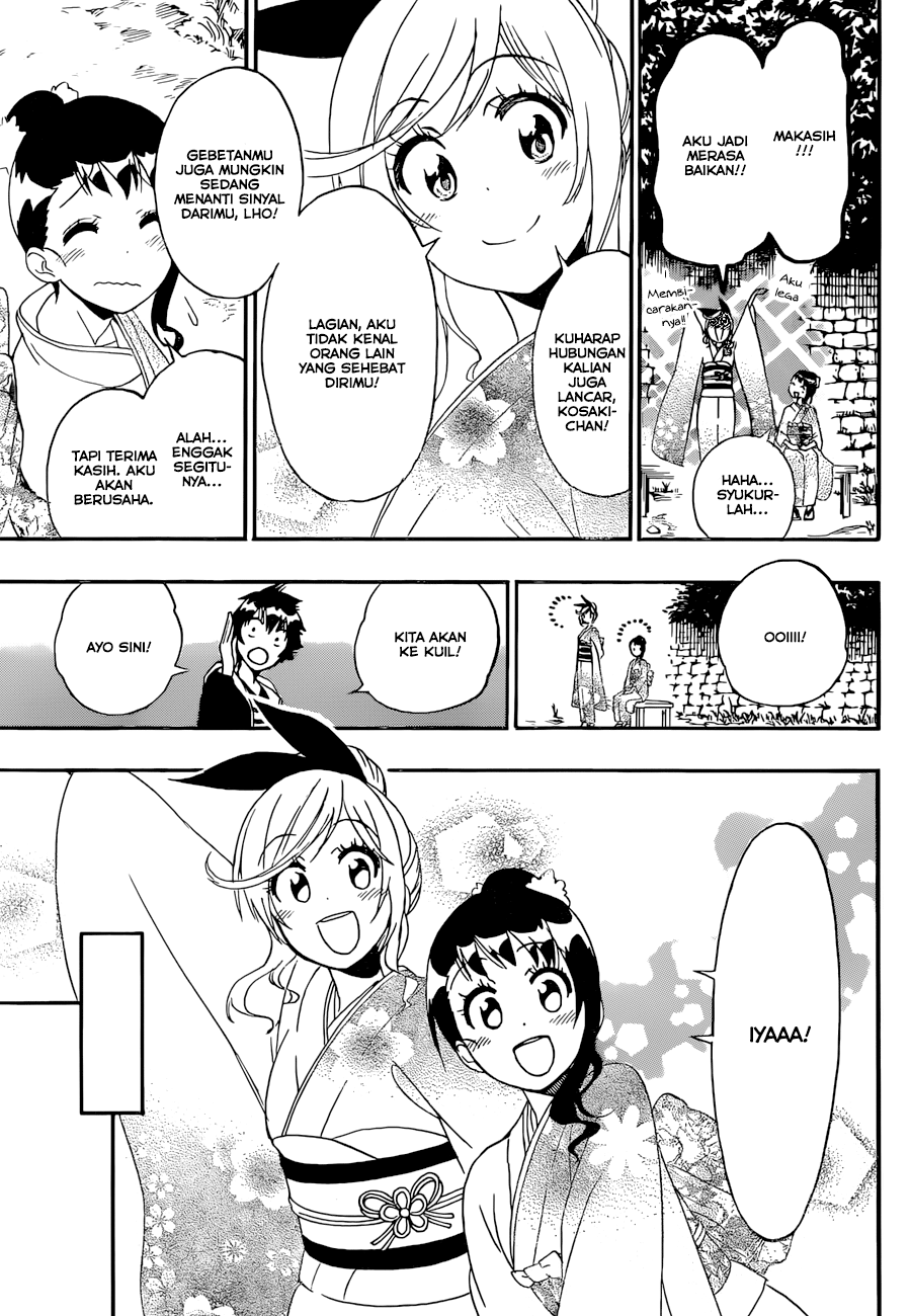 Nisekoi Chapter 172 Gambar 15