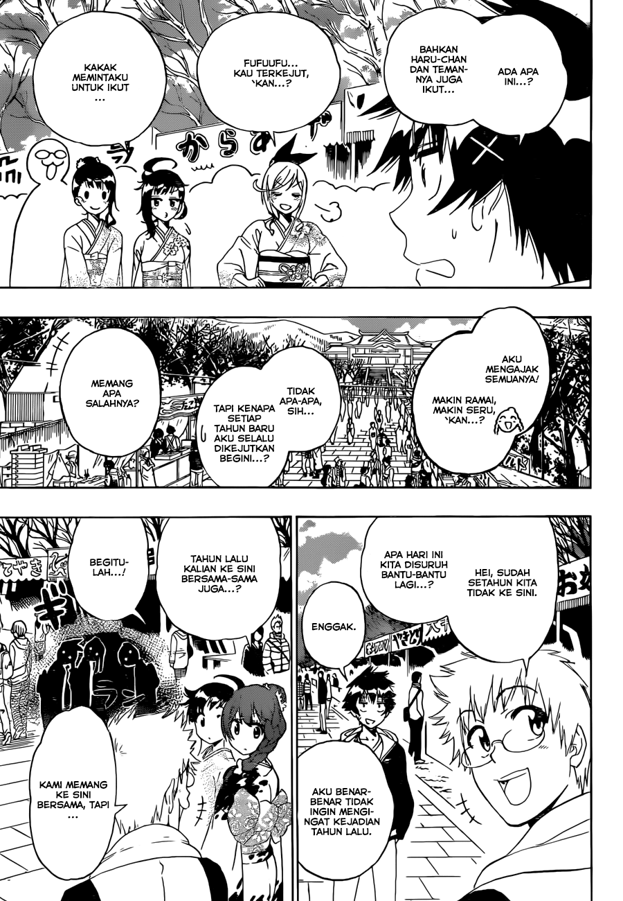 Nisekoi Chapter 172 Gambar 3