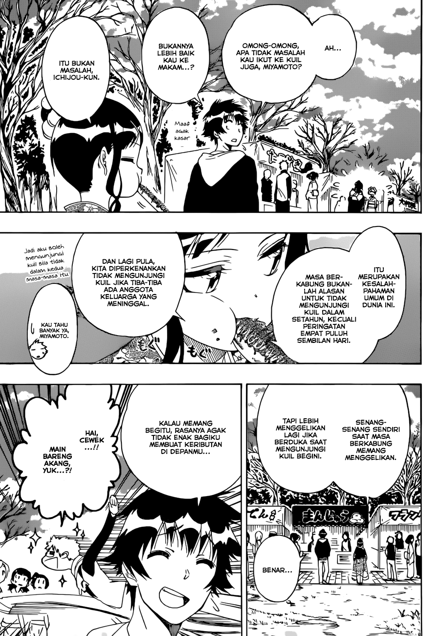 Nisekoi Chapter 172 Gambar 9